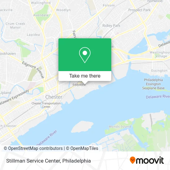 Stillman Service Center map