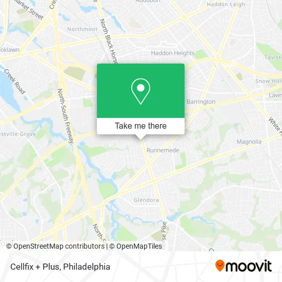 Mapa de Cellfix + Plus