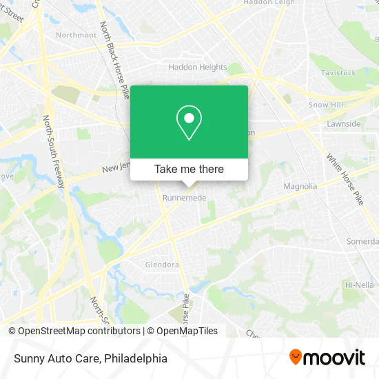 Sunny Auto Care map