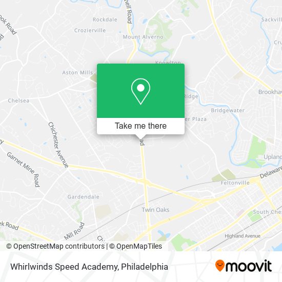 Mapa de Whirlwinds Speed Academy
