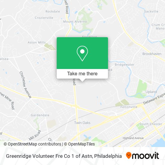 Greenridge Volunteer Fre Co 1 of Astn map