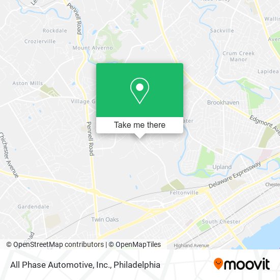 All Phase Automotive, Inc. map