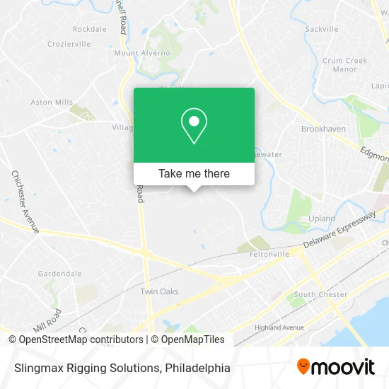 Slingmax Rigging Solutions map