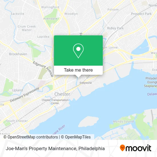 Joe-Man's Property Maintenance map
