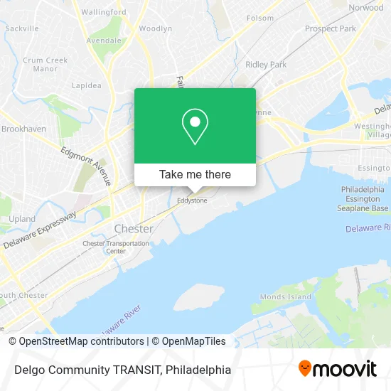 Delgo Community TRANSIT map