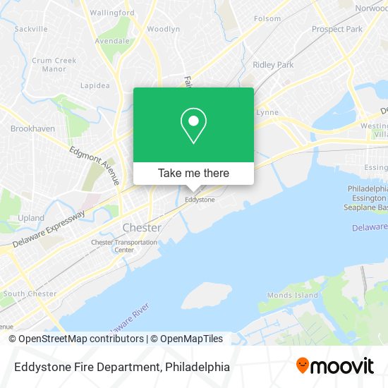 Mapa de Eddystone Fire Department