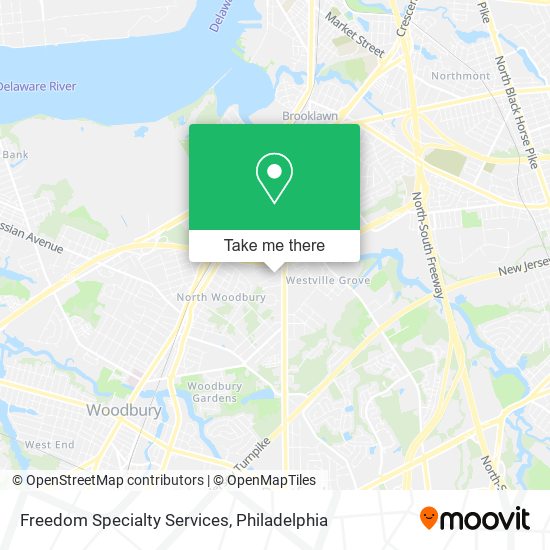 Mapa de Freedom Specialty Services