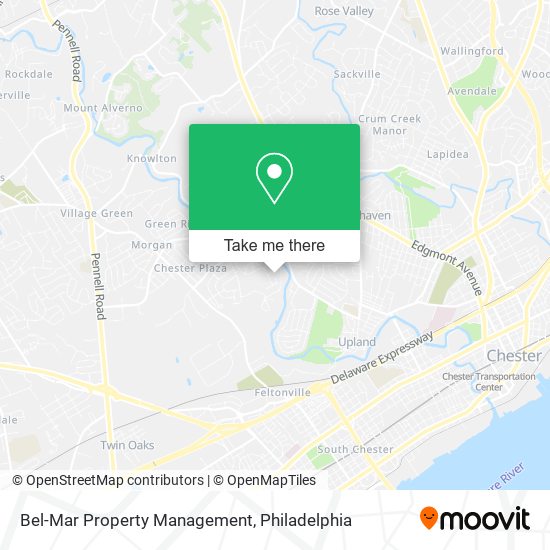 Bel-Mar Property Management map