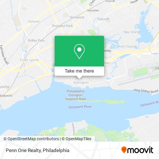 Mapa de Penn One Realty