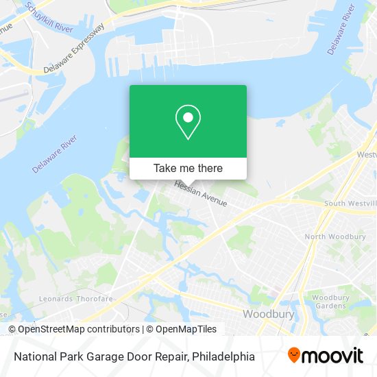 National Park Garage Door Repair map