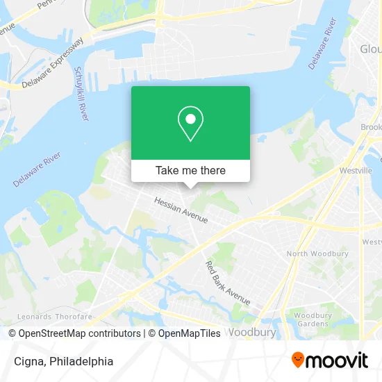 Cigna map