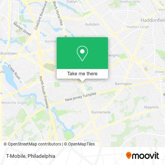 T-Mobile map