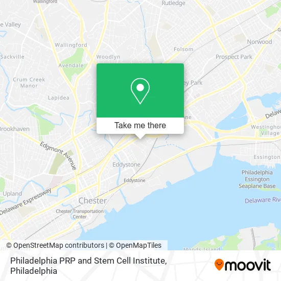 Philadelphia PRP and Stem Cell Institute map