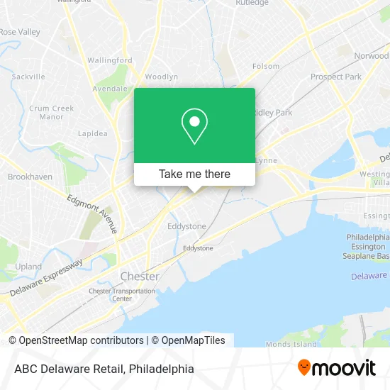 ABC Delaware Retail map