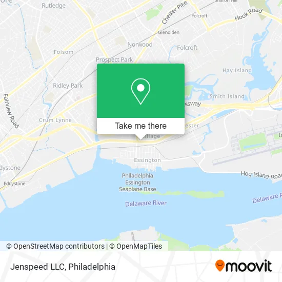 Jenspeed LLC map