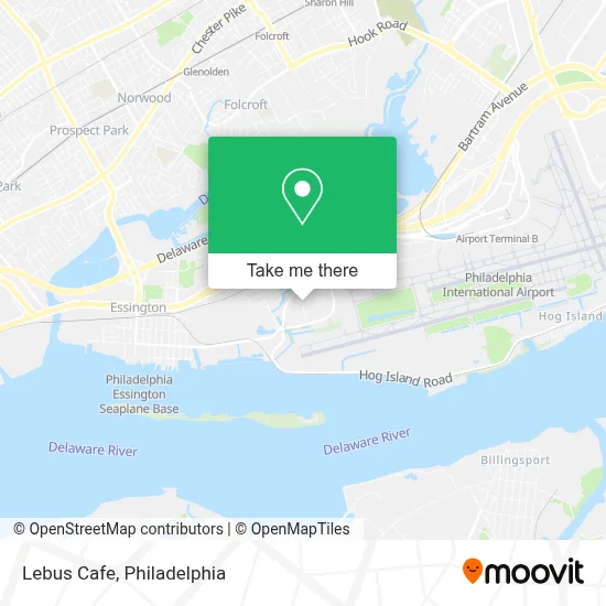 Lebus Cafe map