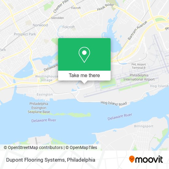 Dupont Flooring Systems map