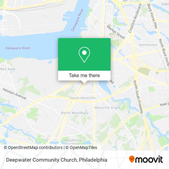 Mapa de Deepwater Community Church