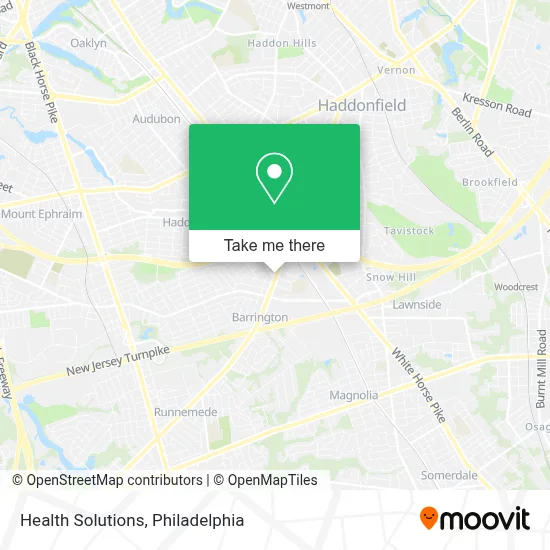 Health Solutions map