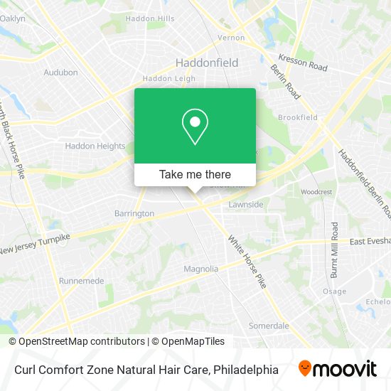 Curl Comfort Zone Natural Hair Care map