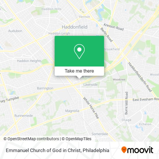 Emmanuel Church of God in Christ map