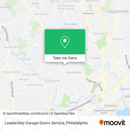 Mapa de Leadership Garage Doors Service