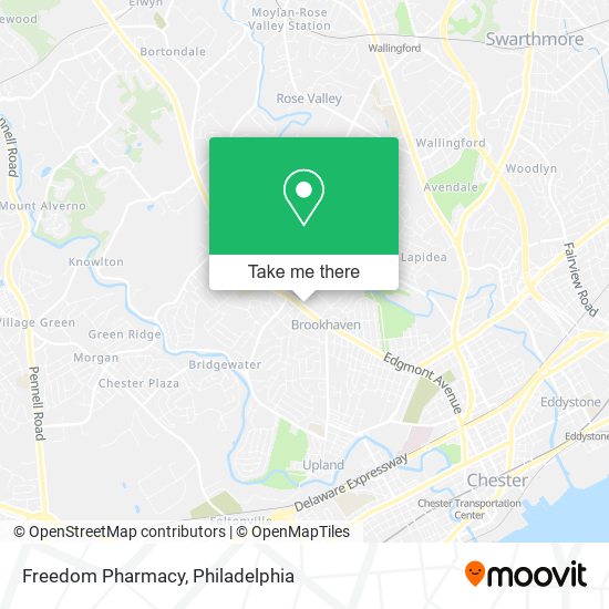 Freedom Pharmacy map