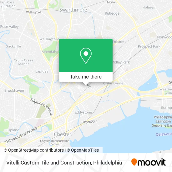 Vitelli Custom Tile and Construction map