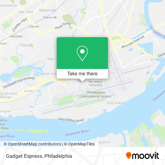 Gadget Express map