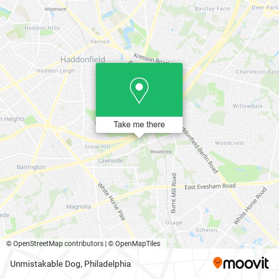 Unmistakable Dog map