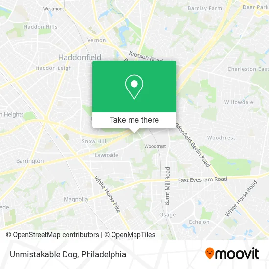 Unmistakable Dog map