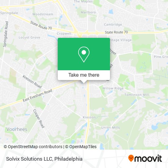 Solvix Solutions LLC map