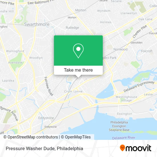 Pressure Washer Dude map