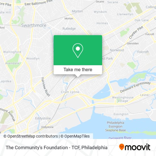 The Community's Foundation - TCF map