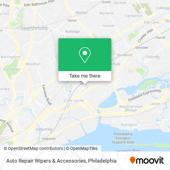 Auto Repair Wipers & Accessories map
