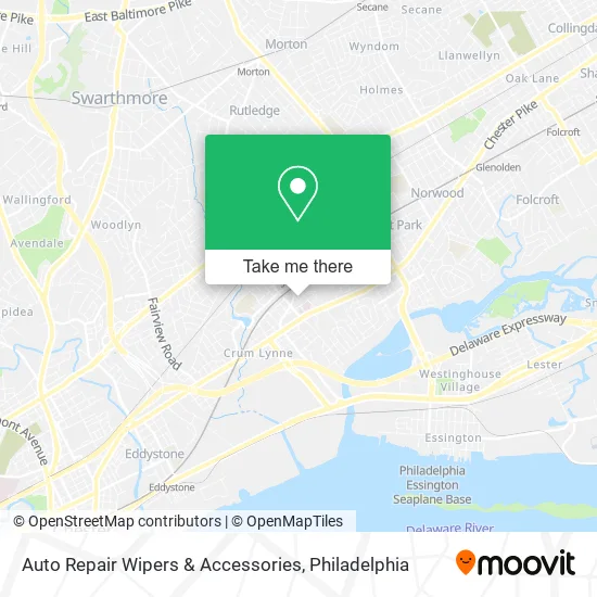 Auto Repair Wipers & Accessories map