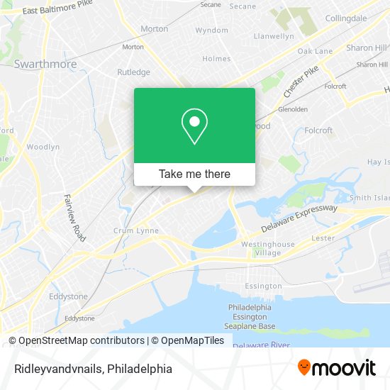 Ridleyvandvnails map