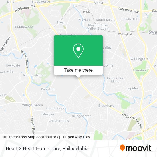 Mapa de Heart 2 Heart Home Care