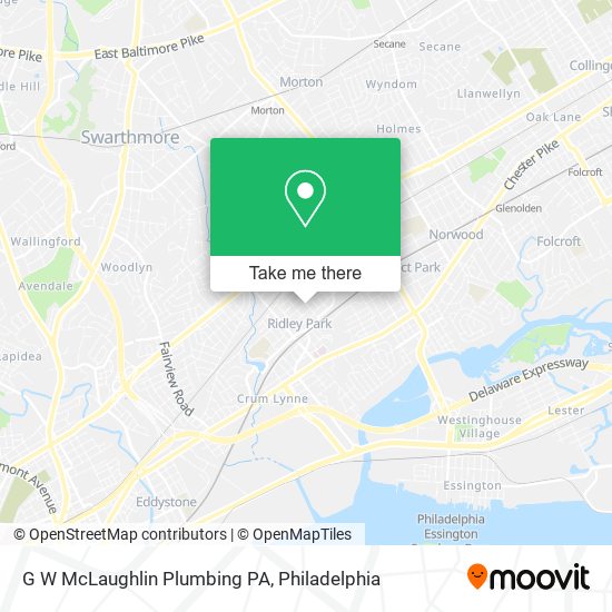 Mapa de G W McLaughlin Plumbing PA