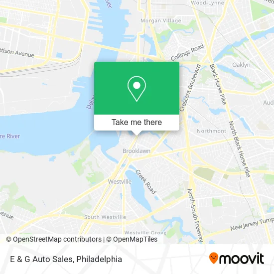 E & G Auto Sales map