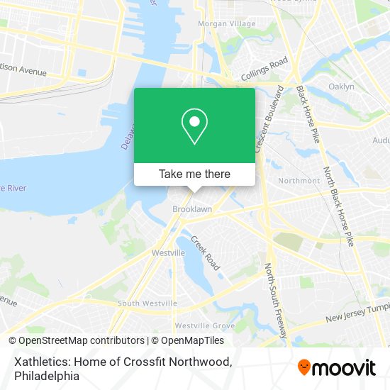Xathletics: Home of Crossfit Northwood map