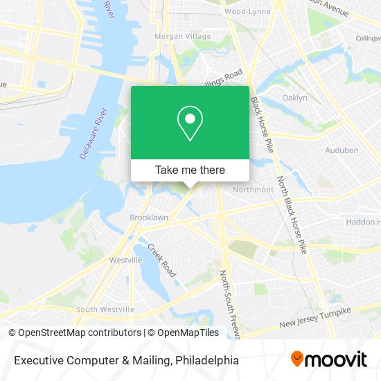 Mapa de Executive Computer & Mailing