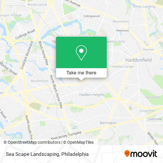 Sea Scape Landscaping map
