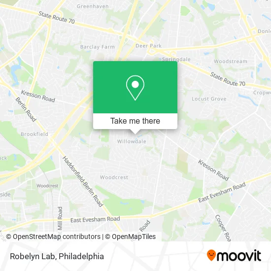 Robelyn Lab map