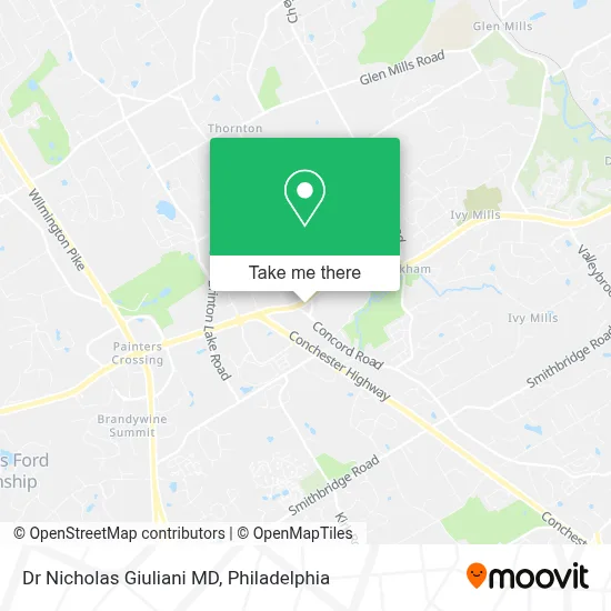 Dr Nicholas Giuliani MD map
