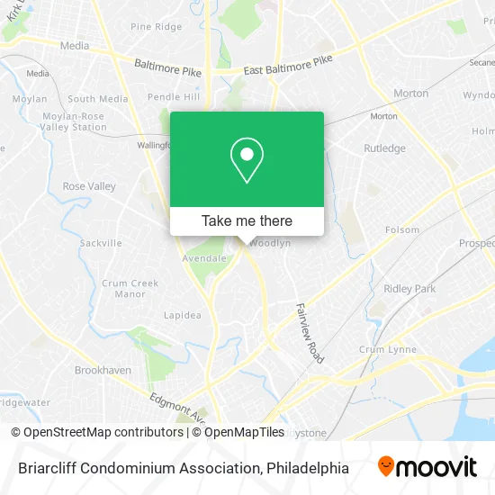 Mapa de Briarcliff Condominium Association