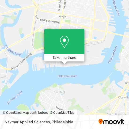 Navmar Applied Sciences map