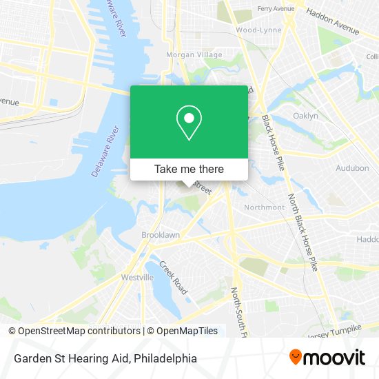 Garden St Hearing Aid map