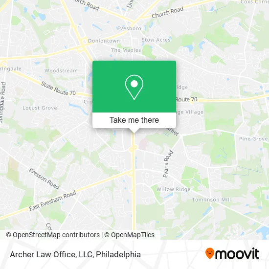 Archer Law Office, LLC map
