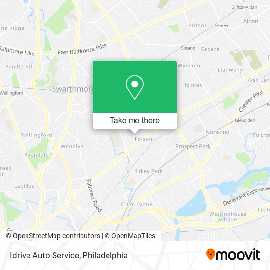 Idrive Auto Service map